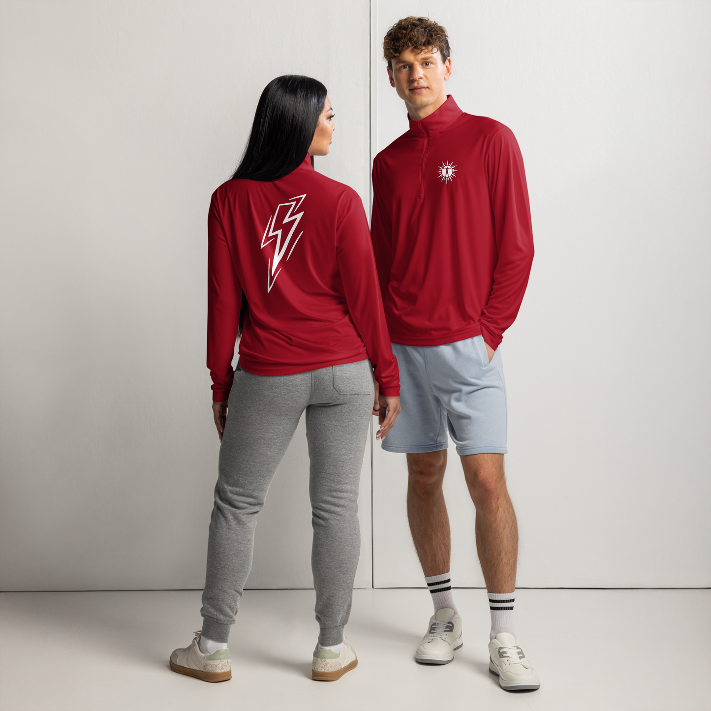 Unisex A&S Lightweight quarter-zip pullover
