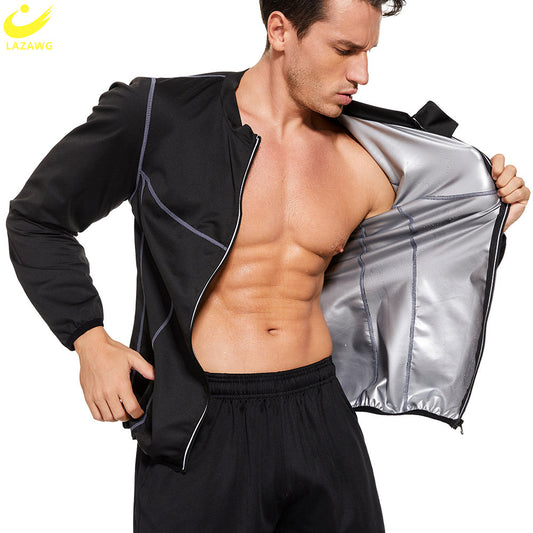 Men's Long Sleeve Sauna Jacket