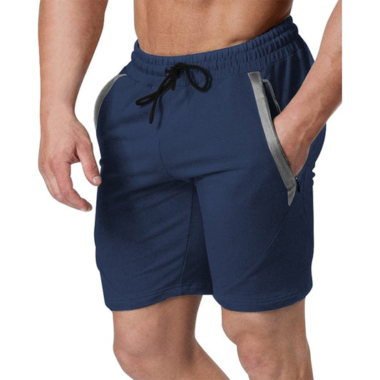 Men Drawstring Shorts W/ Pocket