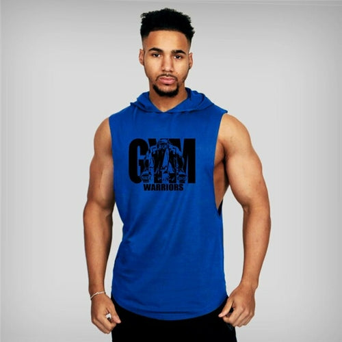 Sleeveless Gym hoodie/ Tanks