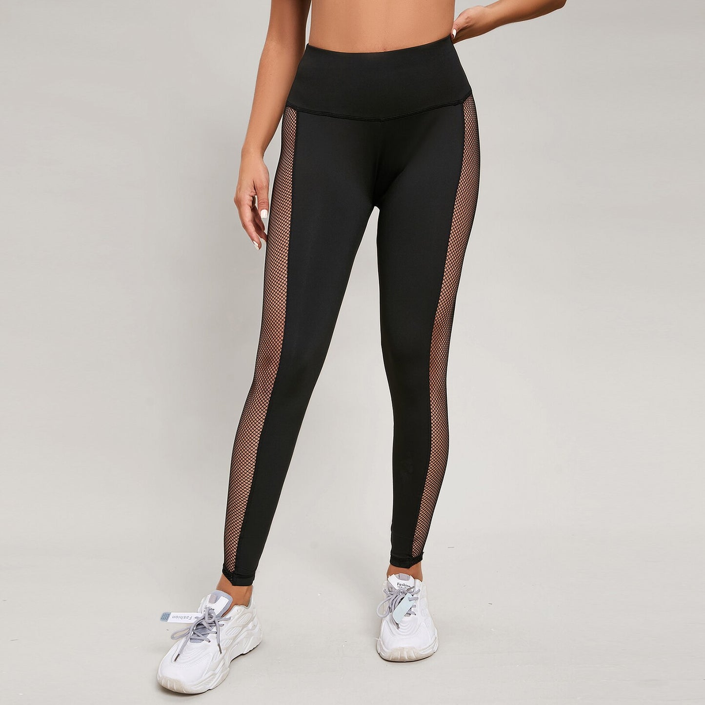 Quick Dry Mesh Net Yoga Leggings