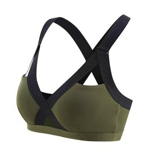 Cross Strapped Yoga Sports Bras